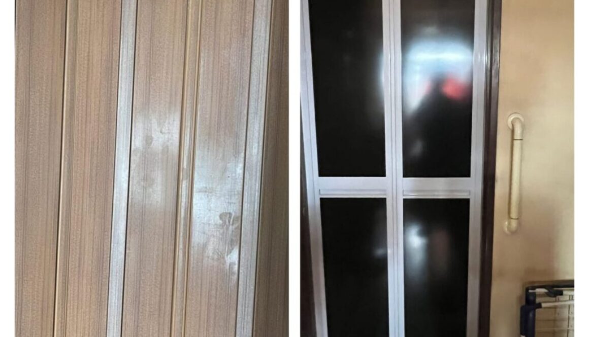 B&A 82 Supply And Replace New Bifold Door