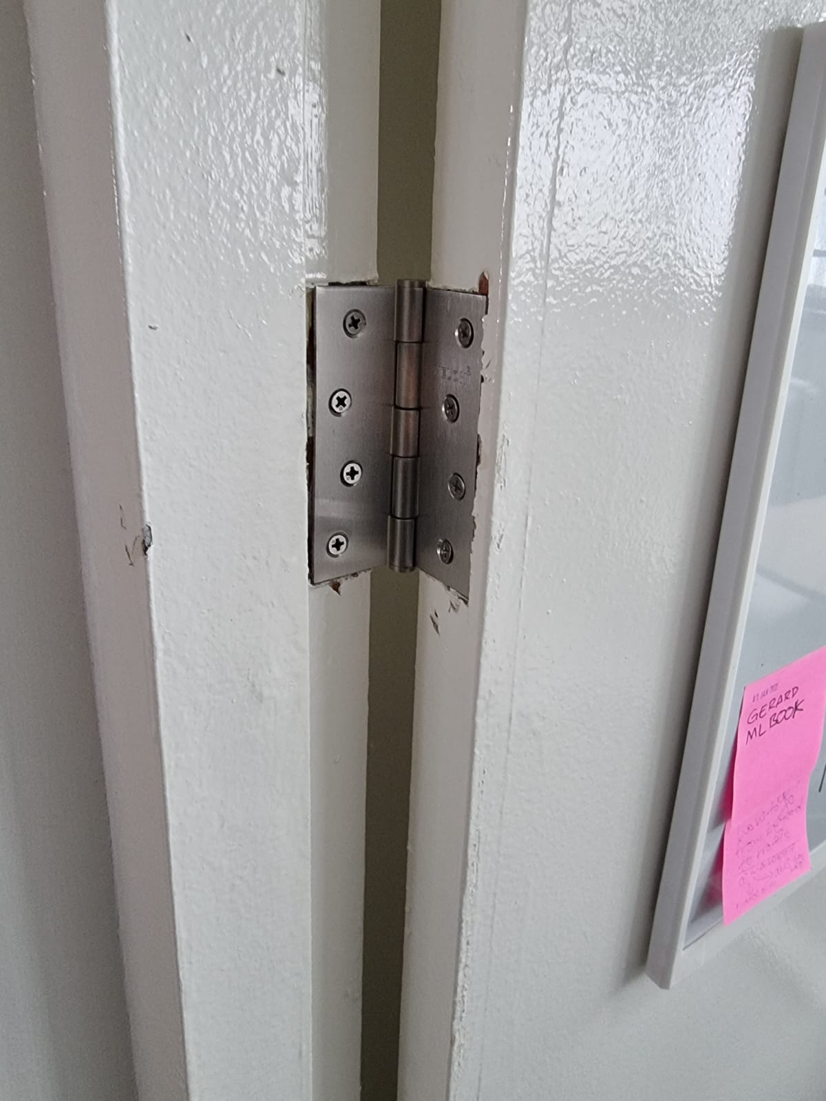 Supply And Replace Door Hinges 1